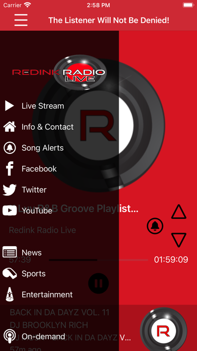 How to cancel & delete Redink Radio Live from iphone & ipad 2