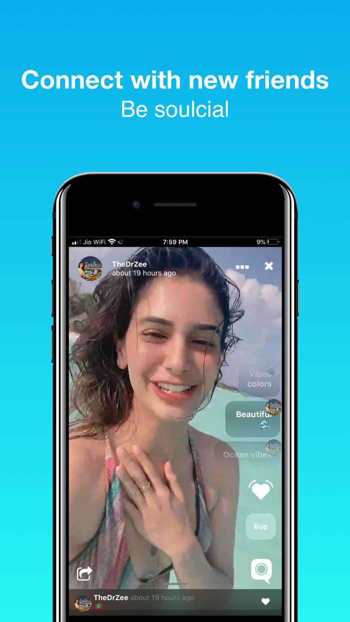 Vibeo - Vibe on video