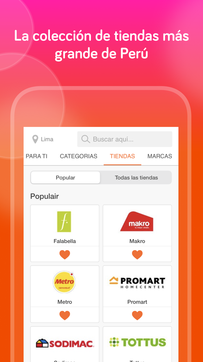 Catálogos y ofertas de Perú