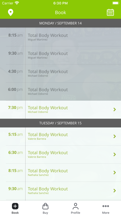 Bodytek Fitness screenshot 2