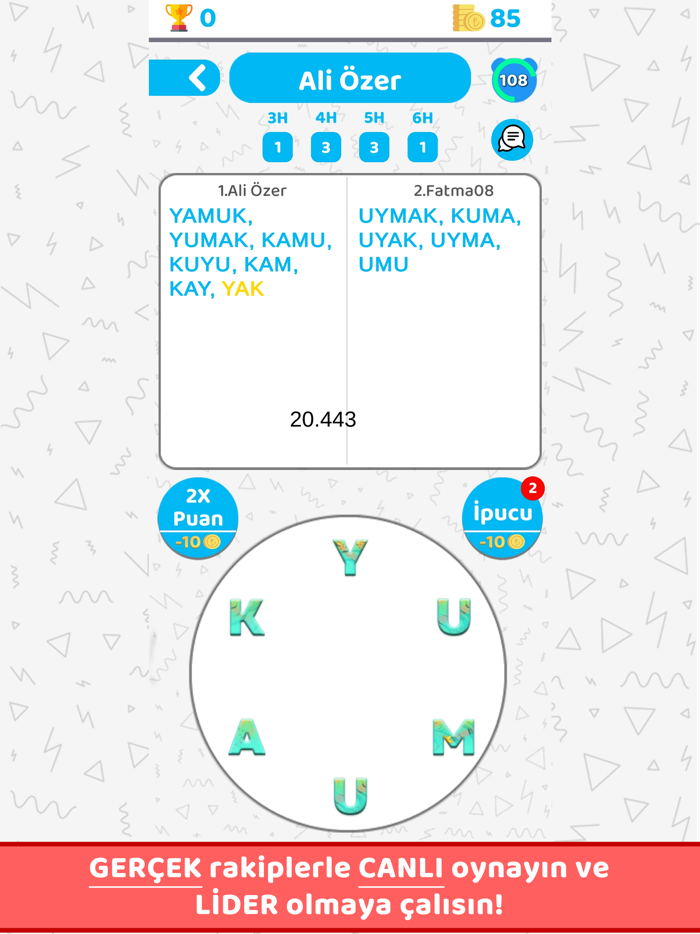 Bilgelik Online Kelime Oyunu