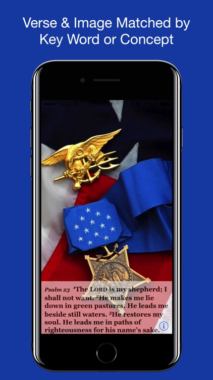 Navy Psalm Daily Quotes ESV