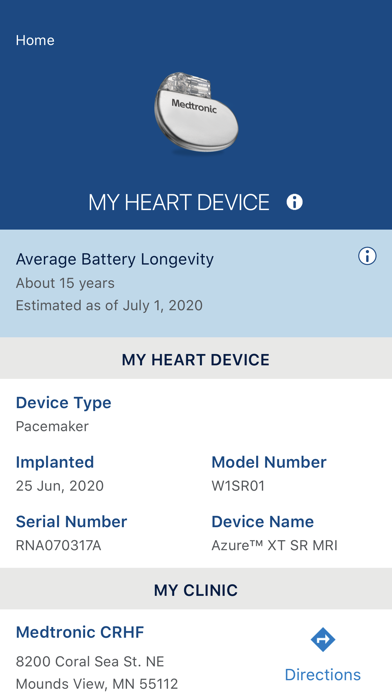 MyCareLink Heart™ screenshot 2