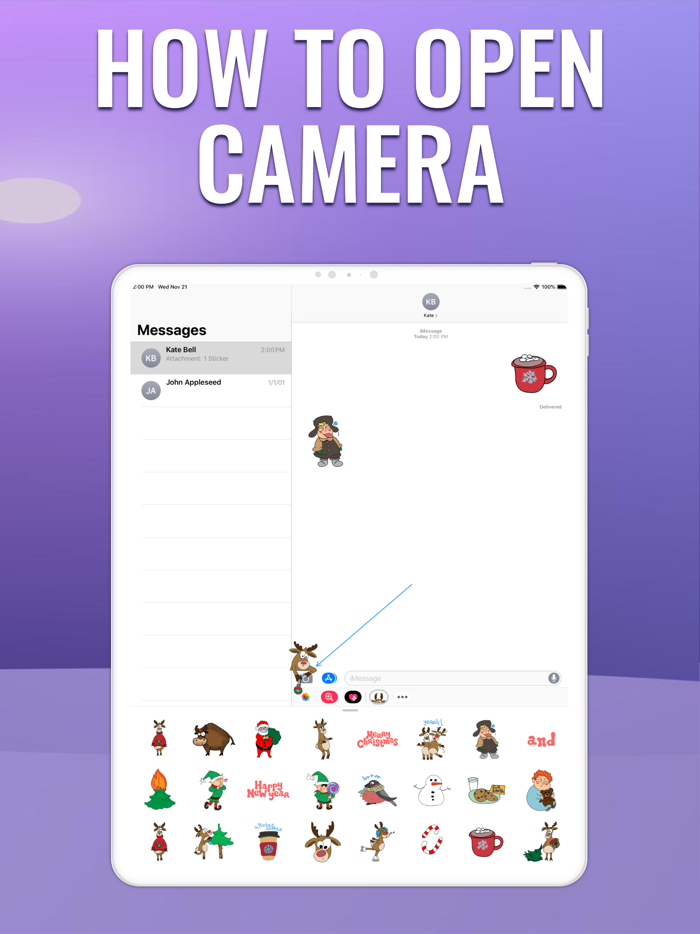 Holiday Christmas Sticker Pack