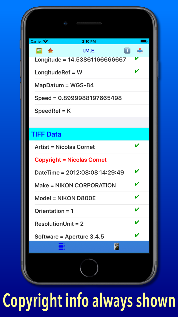 Image Metadata Explorer