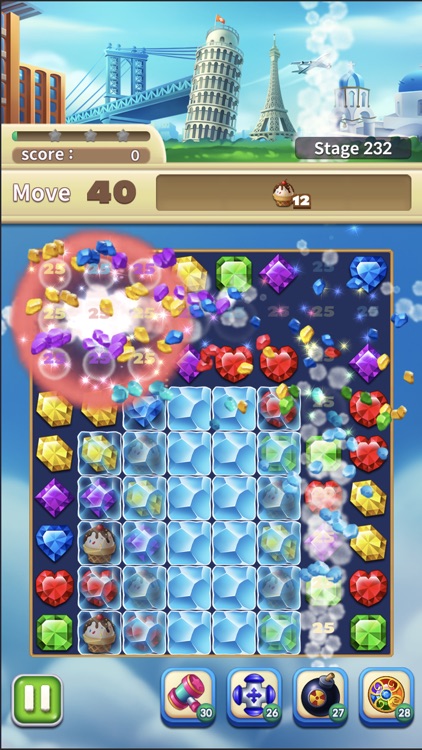 Jewels World Match 3 Puzzle screenshot-6