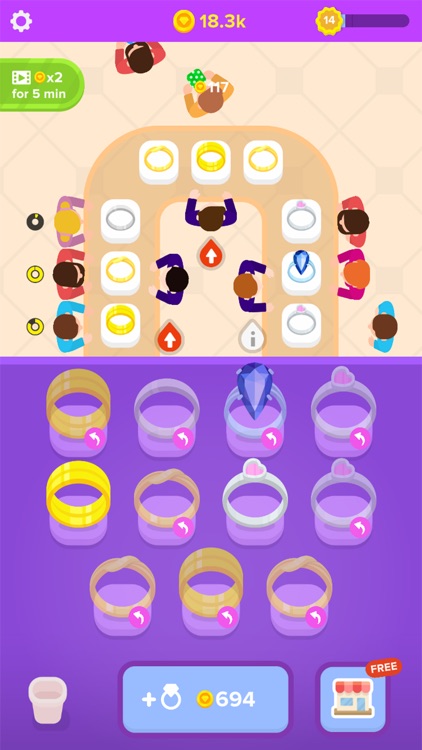 Merge Jewels Tycoon screenshot-3