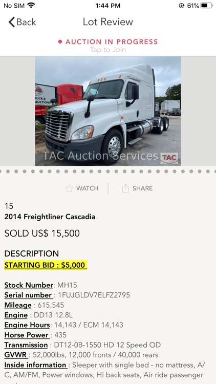 TAC Auction