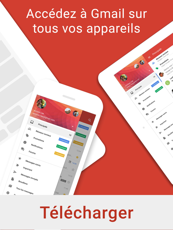 Gmail – l'e-mail Google Gmail – l'e-mail Google