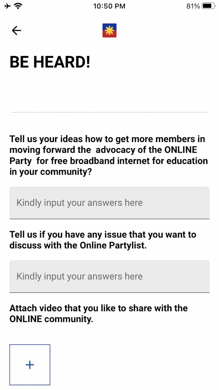 ONLINE Partylist