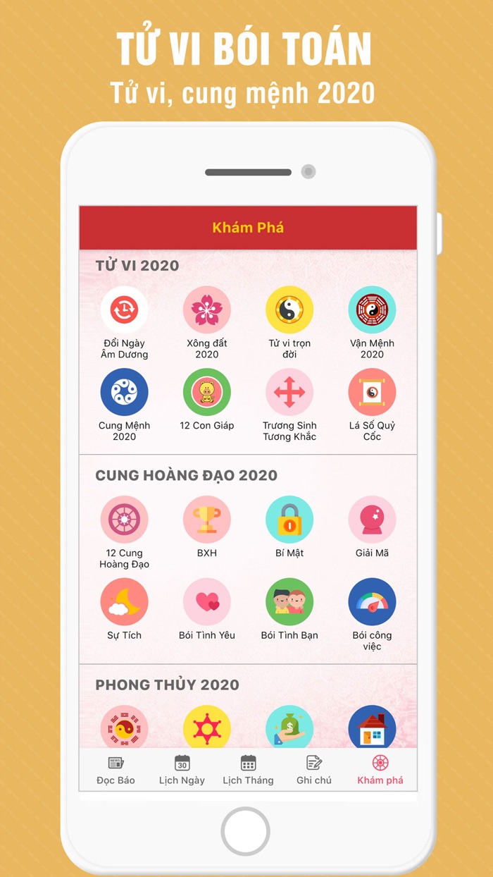 Lịch Báo Báo mới-Lịch âm 2020