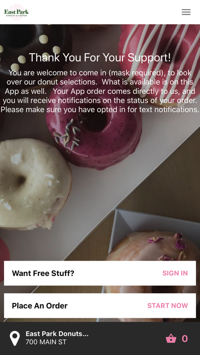 How to cancel & delete East Park Donuts & Coffee from iphone & ipad 2