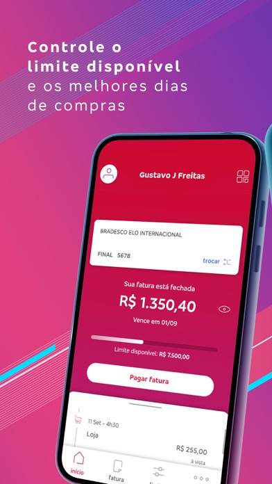 Bradesco Cartões screenshot 3