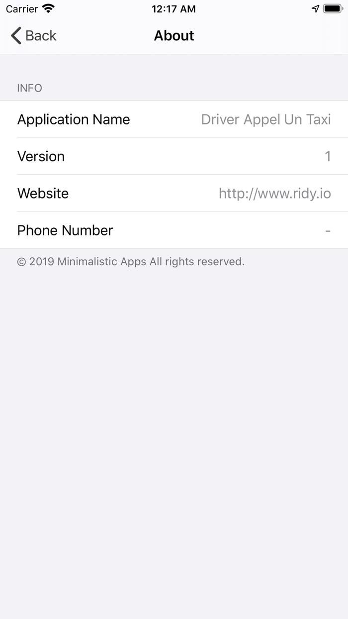 Driver Appel Un Taxi