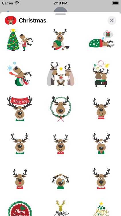 Christmas Stickers from Images