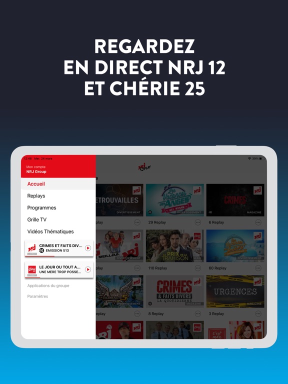 NRJ Play, en direct & replay NRJ Play, en direct & replay