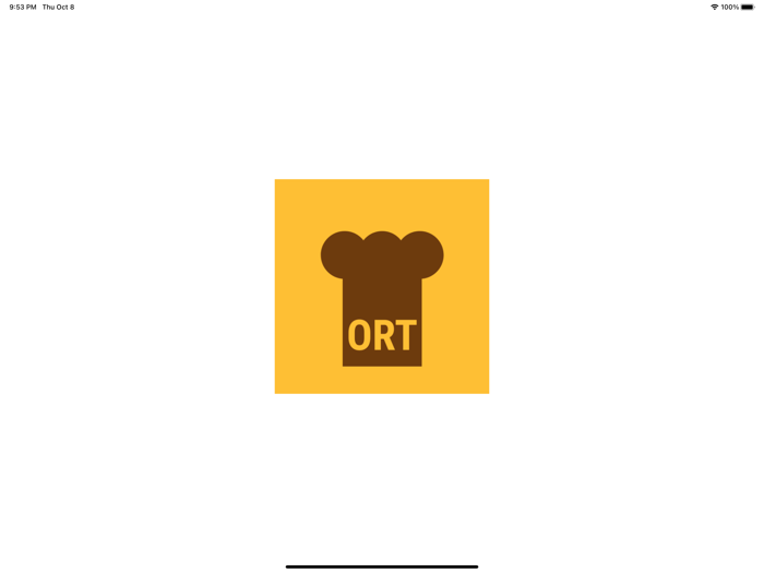 ORT - Order Receiving Terminal