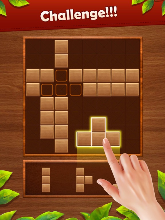 Wood Block Puzzle Deluxe screenshot 8