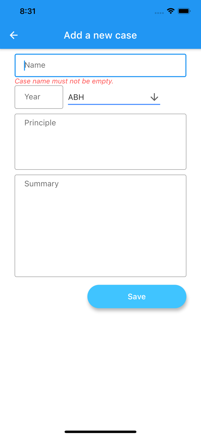 Rote Learning Law Cases