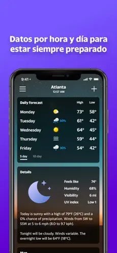 Screenshot 4 Yahoo Tiempo iphone