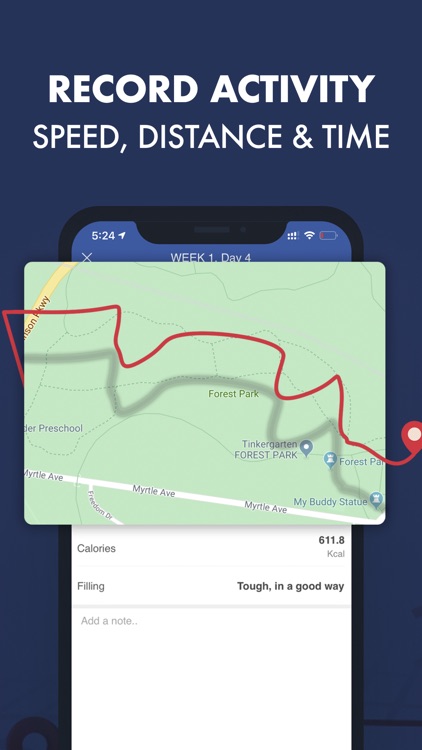 Running App for Weight loss.