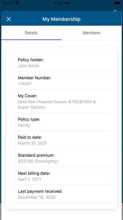 HIF Member App