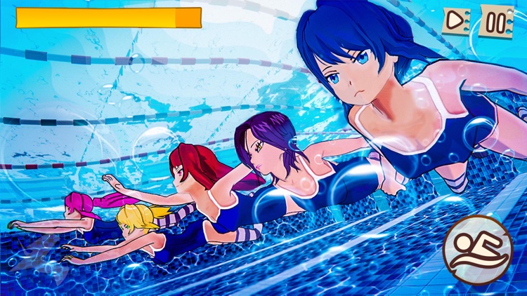 Anime High School Girl Life 3D screenshot-3