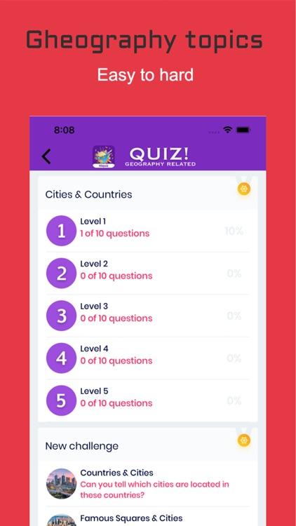 10quiz Geography Quiz Game By Ionut Balan