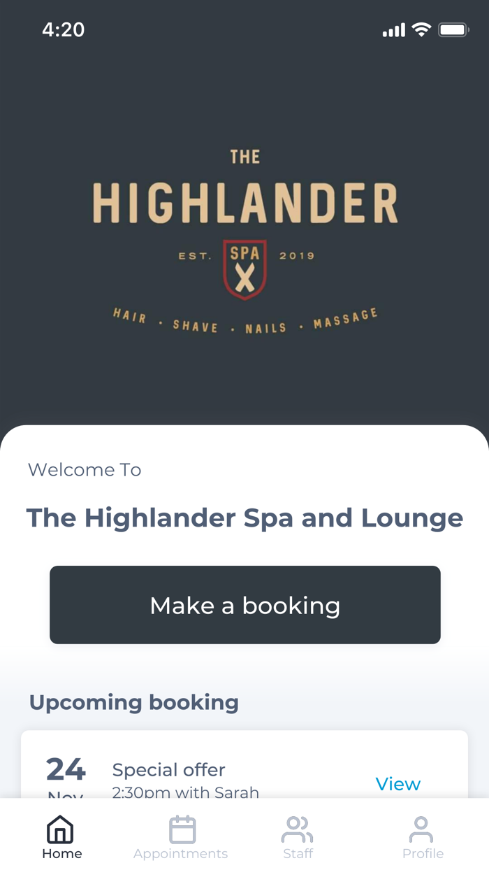 The Highlander Spa and Lounge