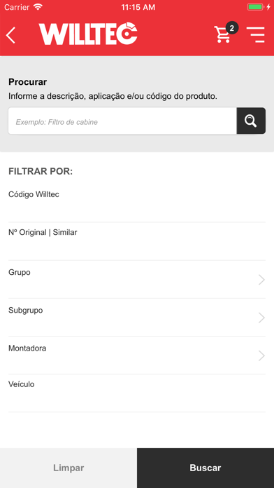 How to cancel & delete Willtec - Catálogo from iphone & ipad 2