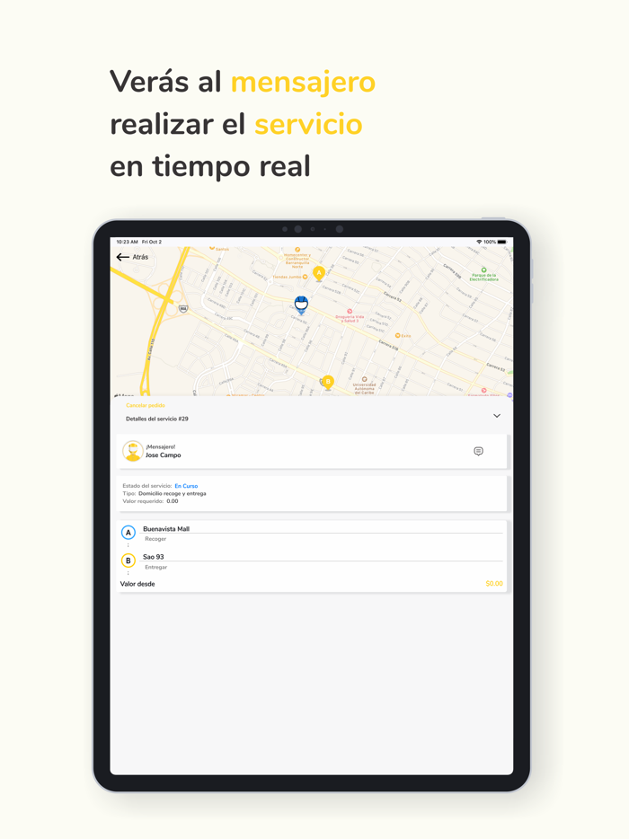 Tu Mensajero Lo hacemos por tí