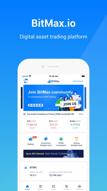 BitMax-Digital Asset Exchange