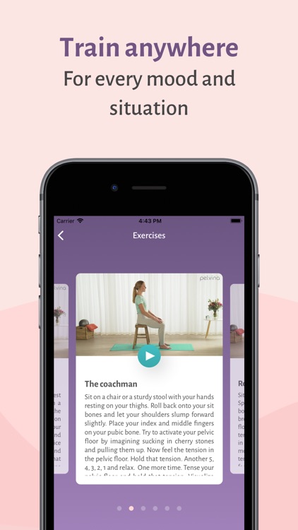 Pelvina pelvic floor training screenshot-3