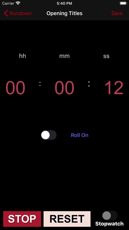 TVProd Timer Pro screenshot-6