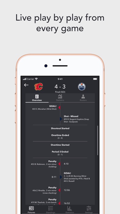 NHLive: N. America Hockey Live screenshot 3