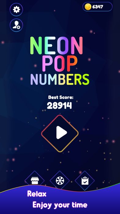 Neon Pop Numbers screenshot 1