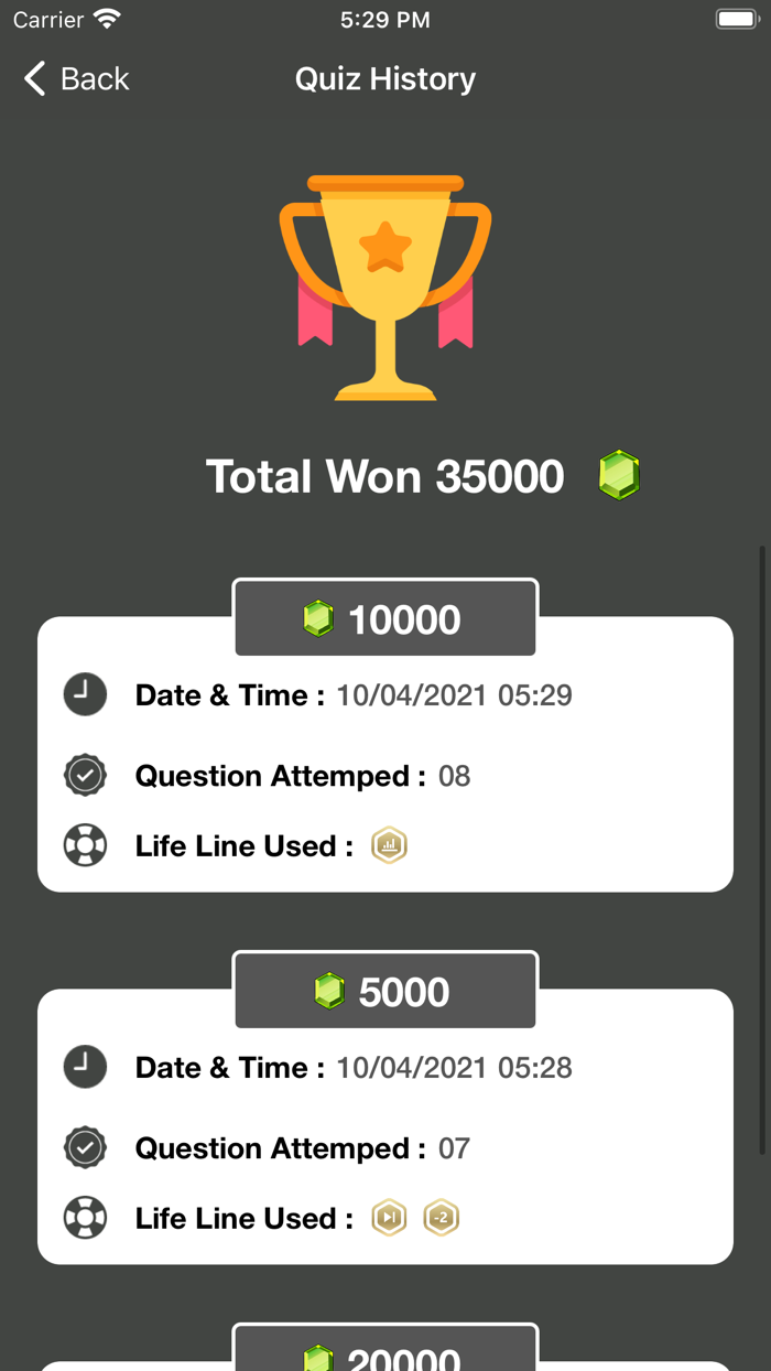 GEMS - Quiz For Clash Of Clans