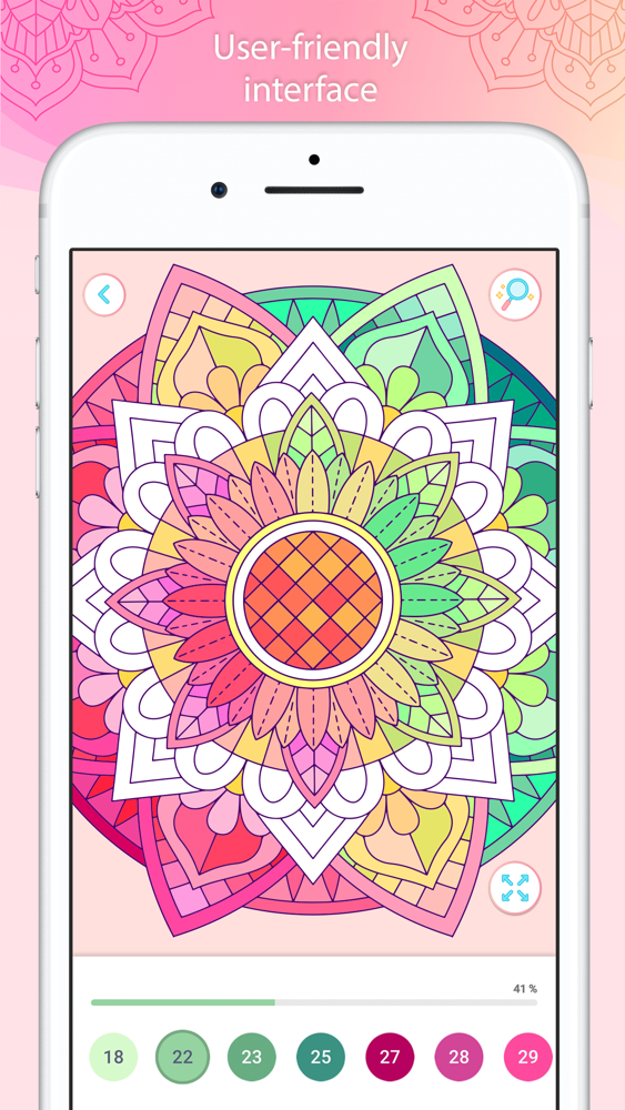 Download Color by Number - Mandala Book App for iPhone - Free Download Color by Number - Mandala Book for ...