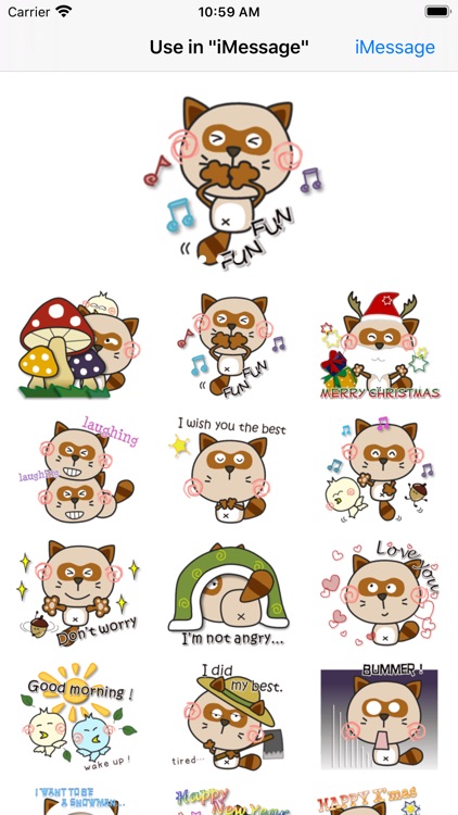 Raccoon-sticker