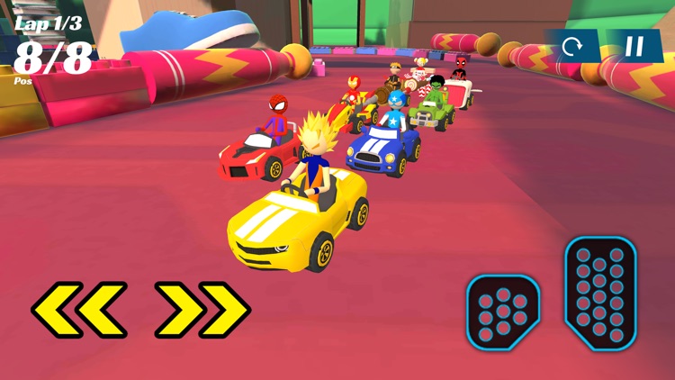 Super Hero Cars Racing