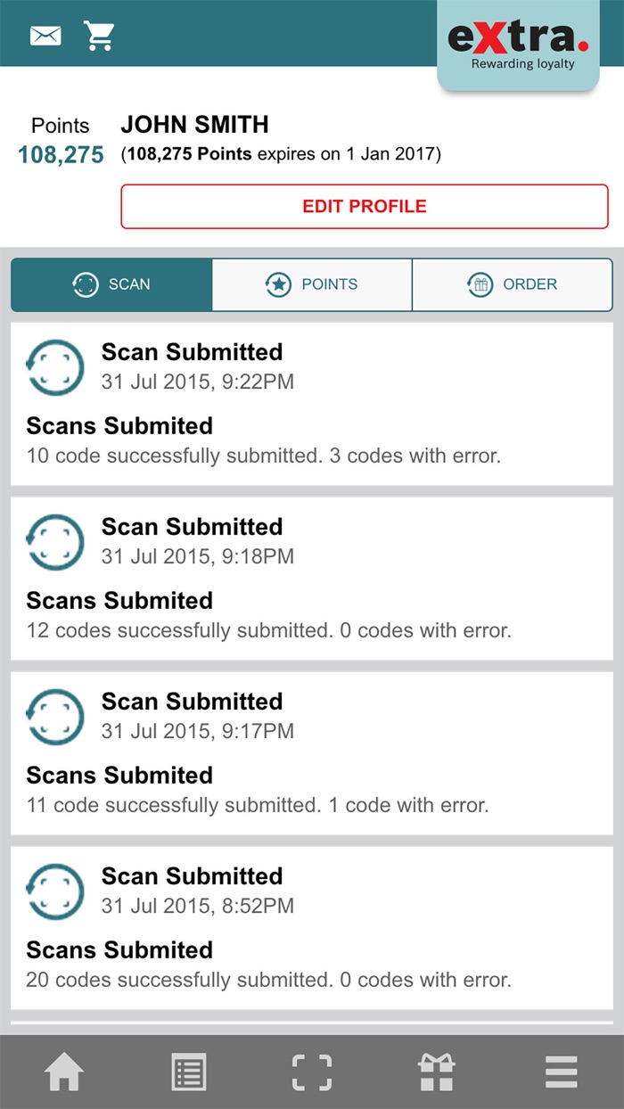 eXtra Rewarding loyalty