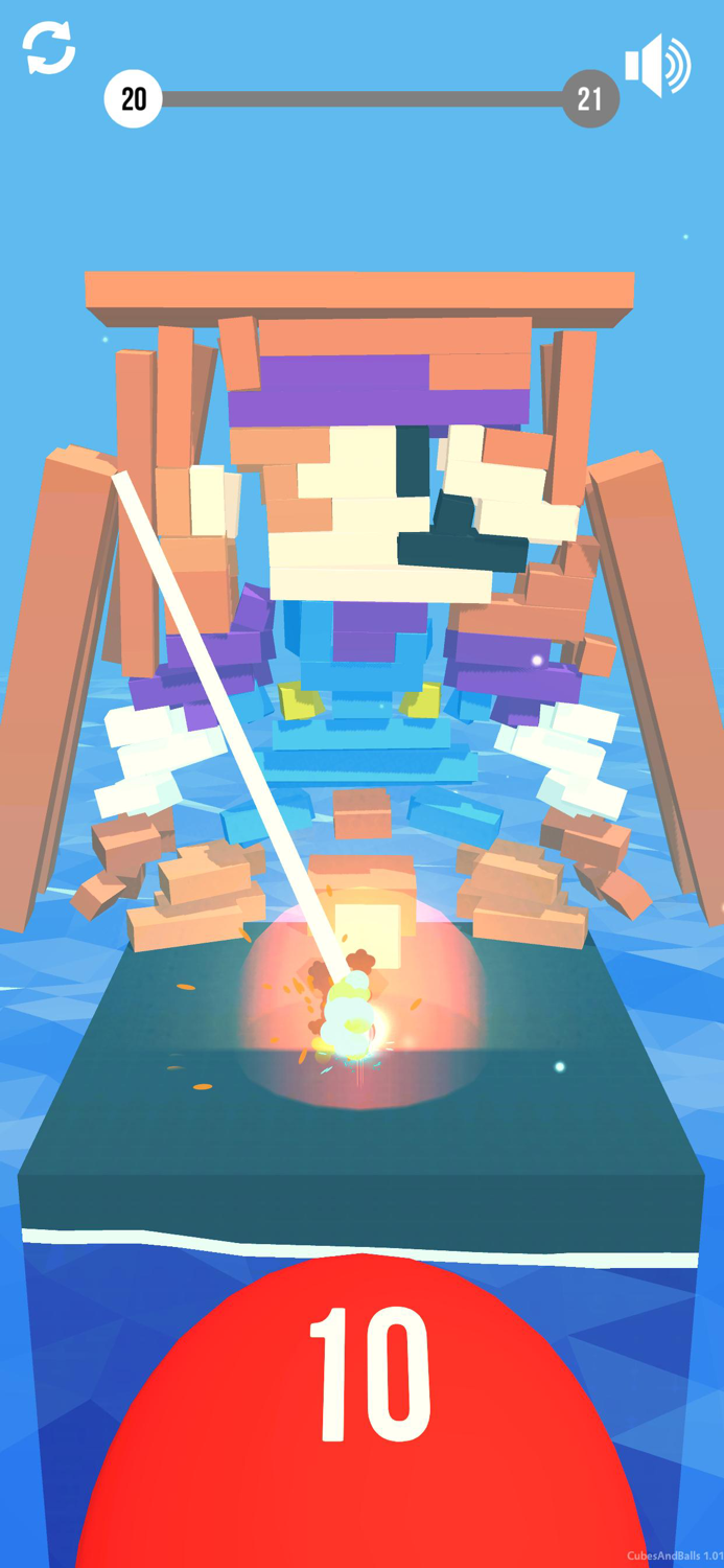 Cubes And Balls Logic game