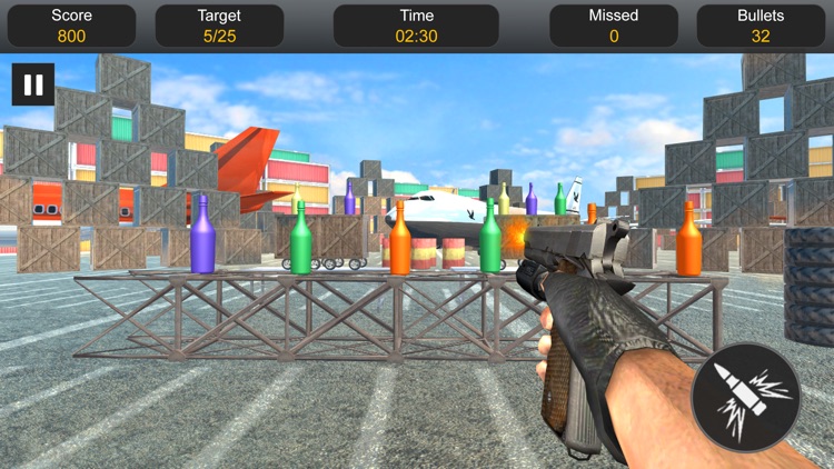 Bottle Shooting Expert Shooter screenshot-5