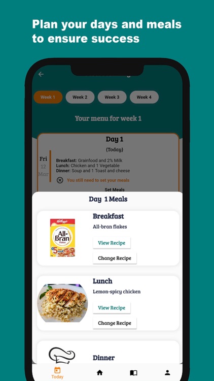 28 Day Eating Plan App