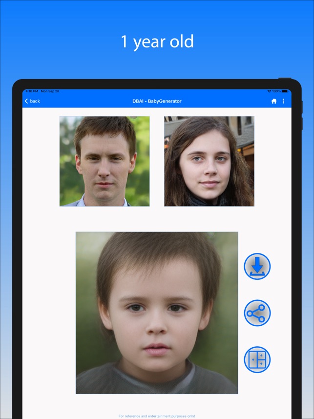 værksted Kilde fotoelektrisk BabyGenerator Guess baby face on the App Store
