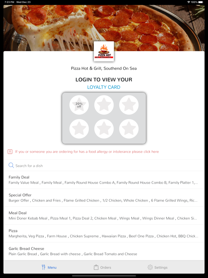 Pizza HotGrill,Southend OnSea