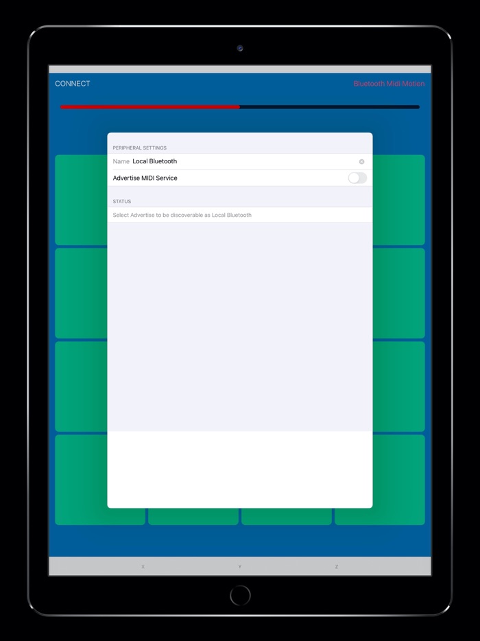 Bluetooth Midi Motion