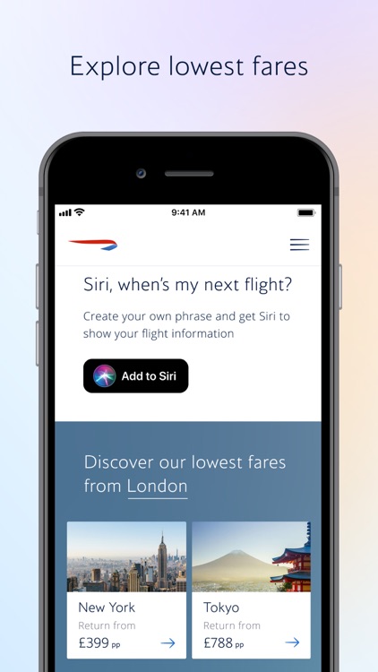 British Airways screenshot-3
