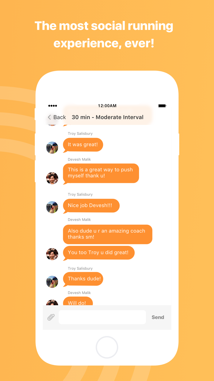 Charge Running Live Coaching