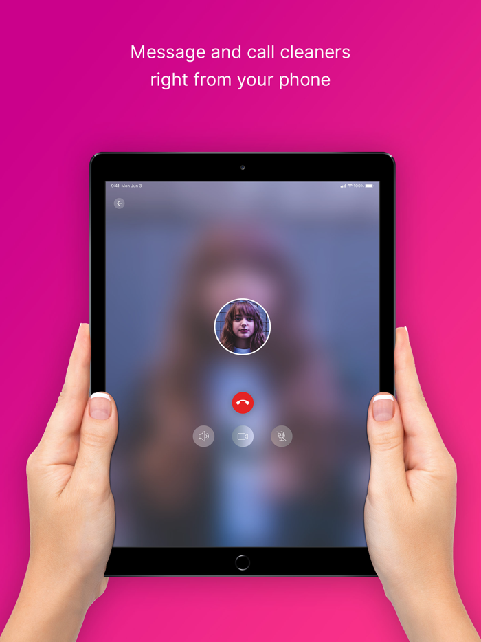 TIDY app Book cleaners easily